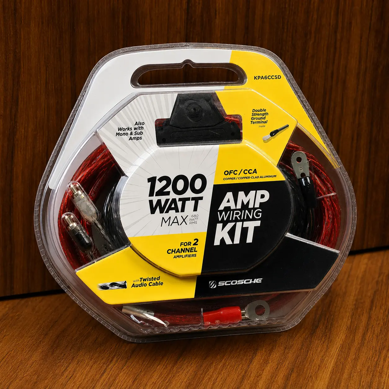 Premium Car Audio Amplifier Wiring Kit